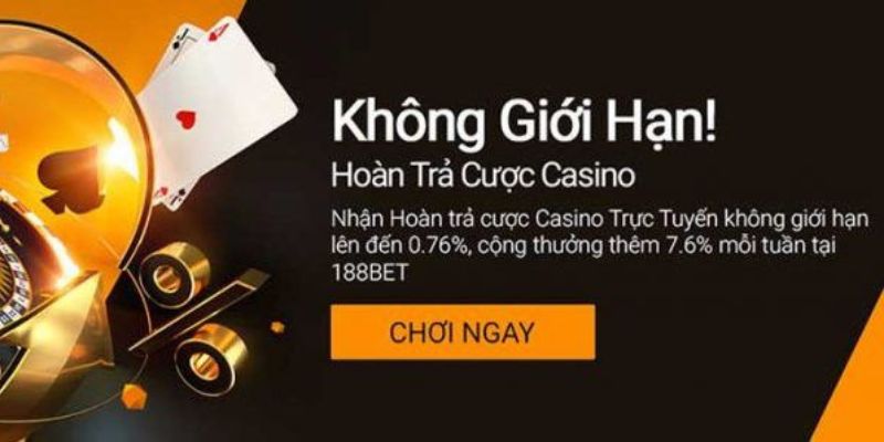 Khuyến mãi 188bet người dùng không thể từ chối 